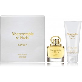 Abercrombie & Fitch Away Women rinkinys moterims (50 ml. EDP + 200 ml. kūno losjonas)