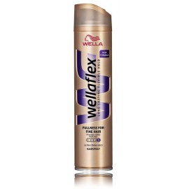 Wella Wellaflex Fullness For Fine Hair Ultra Strong ypač stiprios fiksacijos plaukų lakas apimčiai