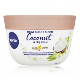 Nivea Body Souffle Coconut & Manoi Oil kūno kremas