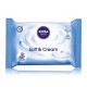 Nivea Baby Soft & Cream drėgnos kūdikių servetėlės