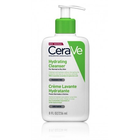 CeraVe Hydrating Cleanser увлажняющее очищающее средство для лица для нормальной / сухой кожи