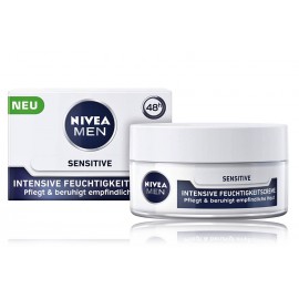 Nivea Men Sensitive Intensive Face Cream intensyviai drėkinantis veido kremas vyrams