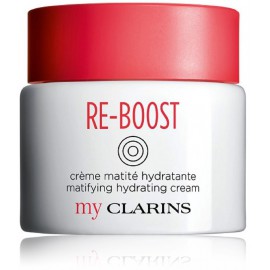 Clarins My Clarins Re-Boost Matifying Hydrating Cream veido kremas riebiai odai