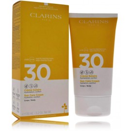 Clarins Dry Touch Sun Care Body Cream SPF30 kūno kremas nuo saulės