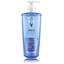 Vichy Dercos Mineral Soft atkuriantis mineralinis šampūnas plaukams