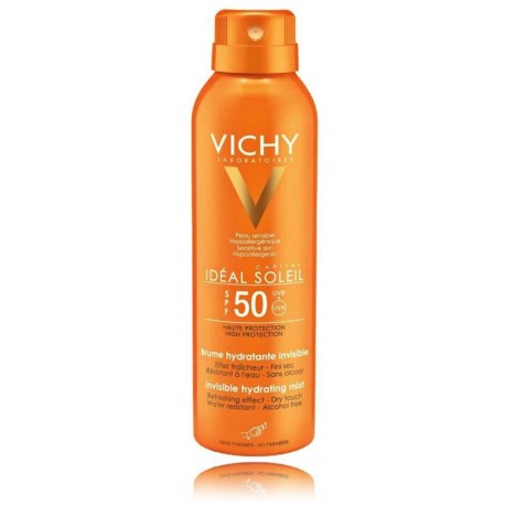 Vichy Capital Soleil Invisible SPF50 apsauginė dulksna nuo saulės