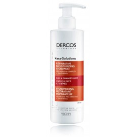 Vichy Dercos Kera-Solutions drėkinantis šampūnas pažeistiems plaukams