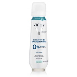 Vichy 48h Extreme Freshness purškiamas dezodorantas be alkoholio jautriai odai