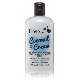 I Love Coconut & Cream vonios ir dušo kremas