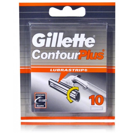 Gillette Contour Plus skustuvo galvutės