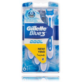 Gillette Blue 3 Cool vienkartiniai skustuvai