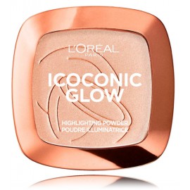 L'oreal Paris Icoconic Glow Highlighting Powder švytėjimą suteikianti priemonė veidui 9 g.