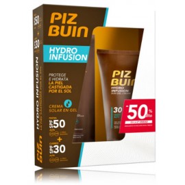 Piz Buin Hydro Infusion apsaugos nuo saulės rinkinys (drėkinantis gelis SPF30 150ml. + drėkinantis gelis SPF50 50ml.)