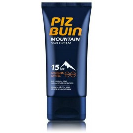 Piz Buin Mountain SPF15 apsauginis kremas veidui nuo šalčio, vėjo ir saulės