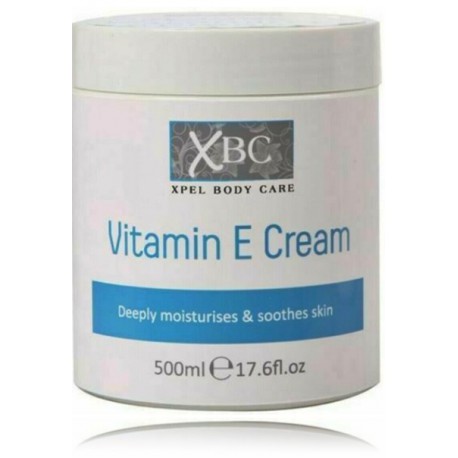 Xpel Care Vitamin E drėkinantis kūno kremas su vitaminu E