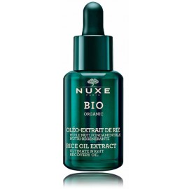 Nuxe Bio Organic Rice Oil Extract atkuriantis naktinis odos aliejus