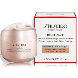 Shiseido Benefiance Wrinkle Smoothing Cream Enriched raukšles lyginantis kremas veidui