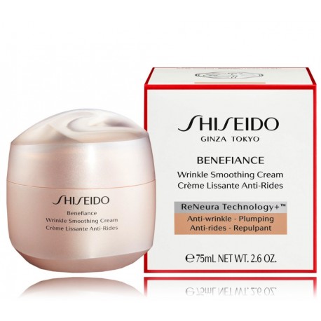 Shiseido Benefiance Wrinkle Smoothing Anti-Rides lyginamasis kremas veidui