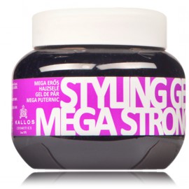 Kallos Mega Strong Styling Gel stiprios fiksacijos želė plaukams