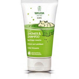 Weleda 2in1 Cheerful Lime šampūnas ir prausiklis viename vaikams