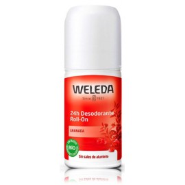 Weleda Roll-On Pomegranate 24H rutulinis dezodorantas su granatmedžių ekstraktu