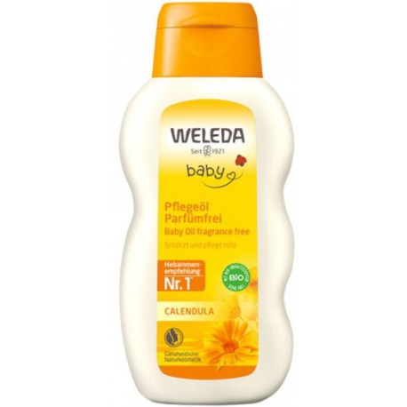 Weleda Calendula bekvapis kūno aliejus kūdikiams