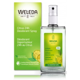 Weleda Citrus purškiamas dezodorantas su citrusiniais vaisiais