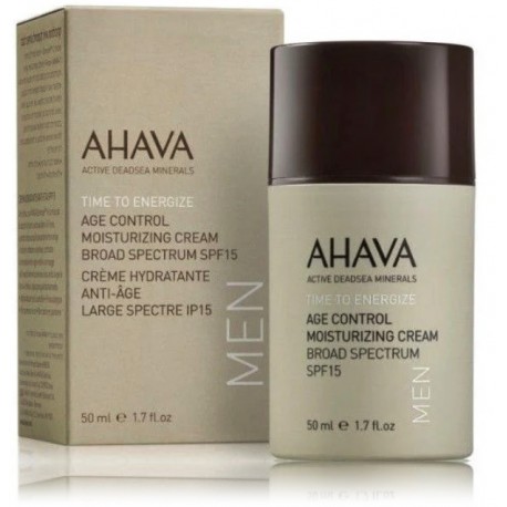 Ahava Men Time To Energize SPF15 veido kremas vyrams