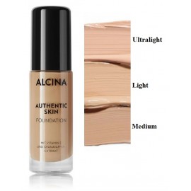 Alcina Authentic Skin Foundation makiažo pagrindas 28,5 ml.