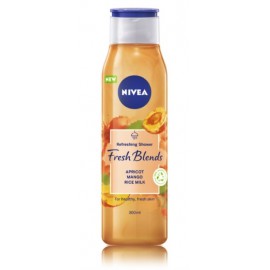 Nivea Fresh Blends Apricot, Mango, Rice Milk Refreshing Shower gaivinantis dušo gelis