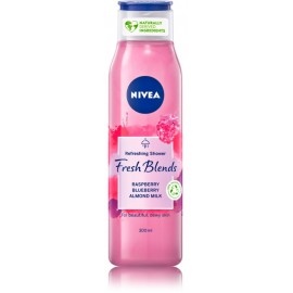 Nivea Fresh Blends Raspberry, Blueberry and Almond Milk Refreshing Shower gaivinantis dušo gelis