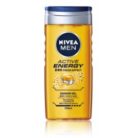 Nivea Men Active Energy Shower Gel energizuojantis dušo gelis