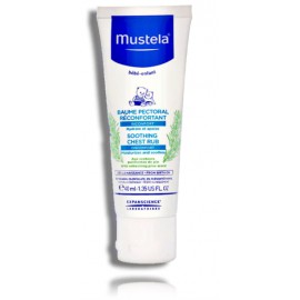 Mustela Baby Soothing Chest Rub Balm raminantis balzamas vaikams