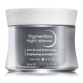 Bioderma Pigmentbio Night Renewer naktinis skaistinantis veido kremas