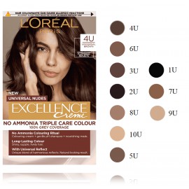 L'oreal Excellence Creme Universal Nudes plaukų dažai