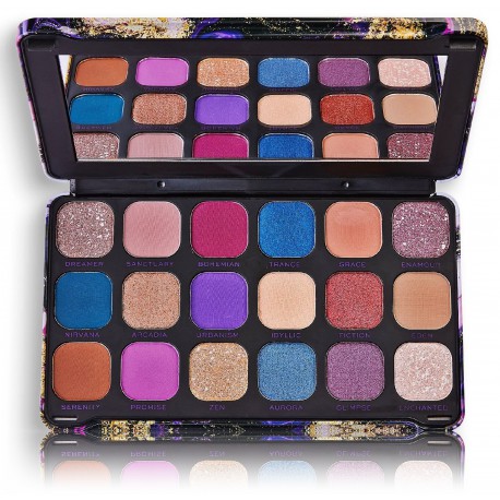 Makeup Revolution Forever Flawless Eyeshadow Palette akių šešėlių paletė 19.8 g.