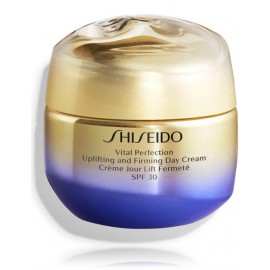 Shiseido Vital Perfection Uplifting and Firming SPF 30 stangrinantis veido kremas sausai ir normaliai odai