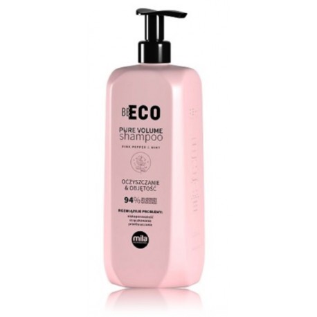 Mila Professional Be Eco Pure Volume Shampoo stiprinantis plaukų šampūnas