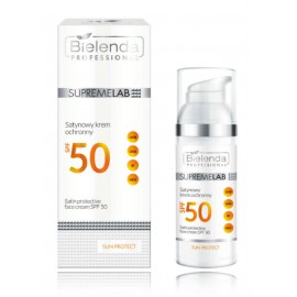 Bielenda Professional Supremelab Satin SPF 50 apsauginis veido kremas