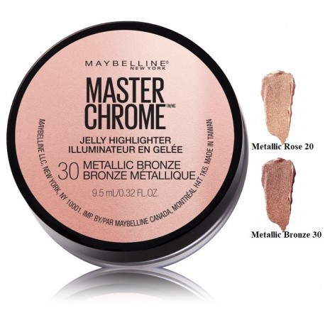 Maybelline Master Chrome Highlighter kreminė švytėjimo suteikianti priemonė 9,5 ml.