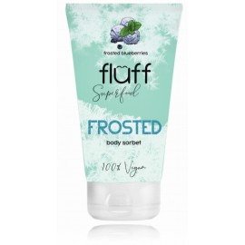 Fluff Superfood Frosted Blueberries vėsinantis kremas kūnui