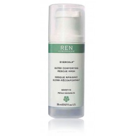 REN Evercalm™ Ultra Comforting Rescue Mask veido kaukė jautriai odai