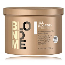 Schwarzkopf Professional Blondme All Blondes Detox detokslikuojanti kaukė šviesiems plaukams