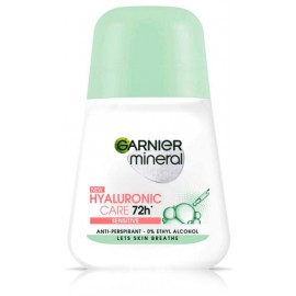 Garnier Mineral Hyaluronic Care 72H rutulinis antiperspirantas jautriai odai