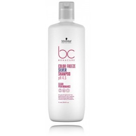 Schwarzkopf Professional BC Bonacure pH. 4.5 Micellar Color Freeze Silver šampūnas šalinantis šiltus tonus