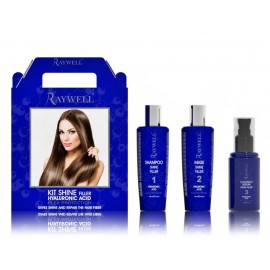 Raywell Botox Shine Filler Set atkuriamasis rinkinys pažeistiems plaukams (150ml. šampūnas + 150ml. plaukų kaukė + 80ml. plaukų serumas)