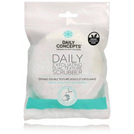 Daily Concepts Daily Exfoliating Dual Texture Scrubber dvipusės tekstūros kūno šveitiklis