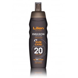 Lilien Sun Active Emulsion SPF 20 apsauginė emulsija nuo saulės