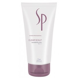 Wella Professional SP Clear Scalp Shampeeling priemonė nuo pleiskanų 150 ml.