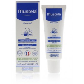 Mustela Baby Cradle Cap Cream kremas kūdikių pleiskanų luobelei šalinti